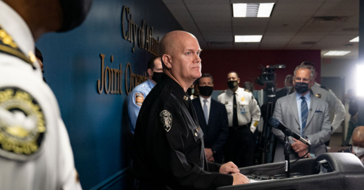 Sheriff's Captain Who Said Atlanta Shooter Had 'Bad Day' Previously Promoted Racist Shirts