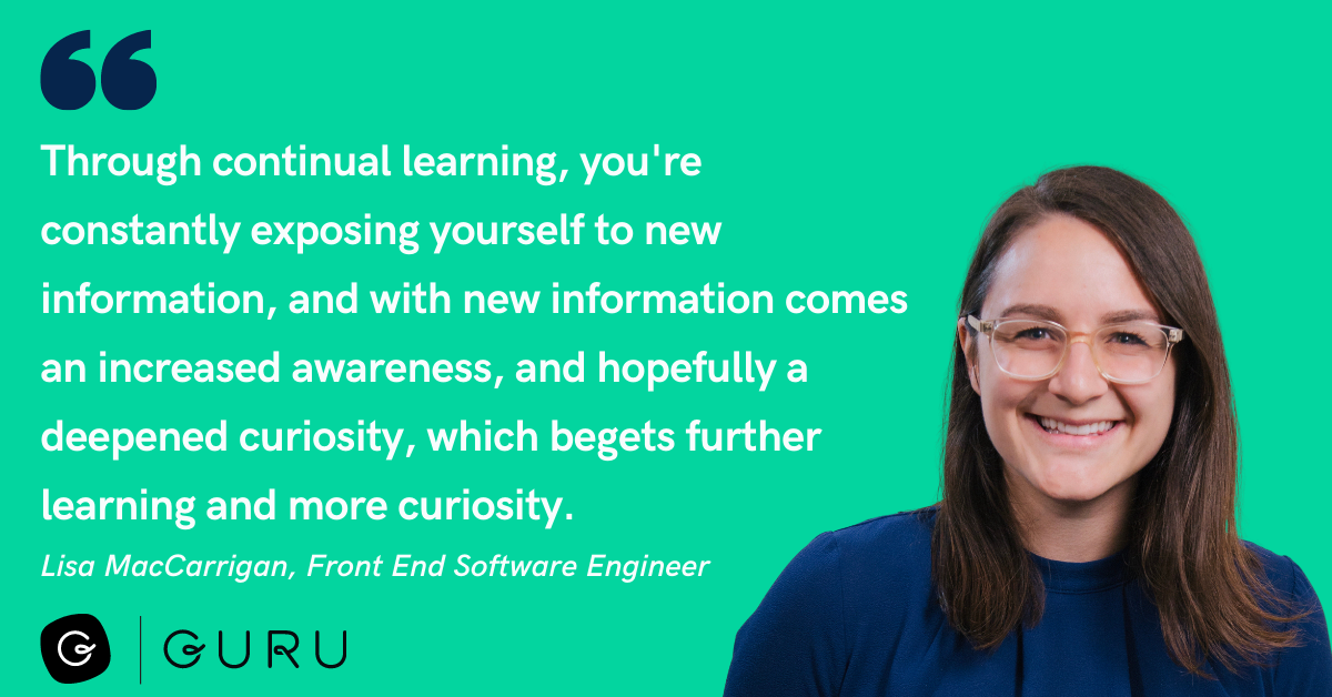 3 Tips for Continual Learning in Tech from Guru’s Lisa MacCarrigan