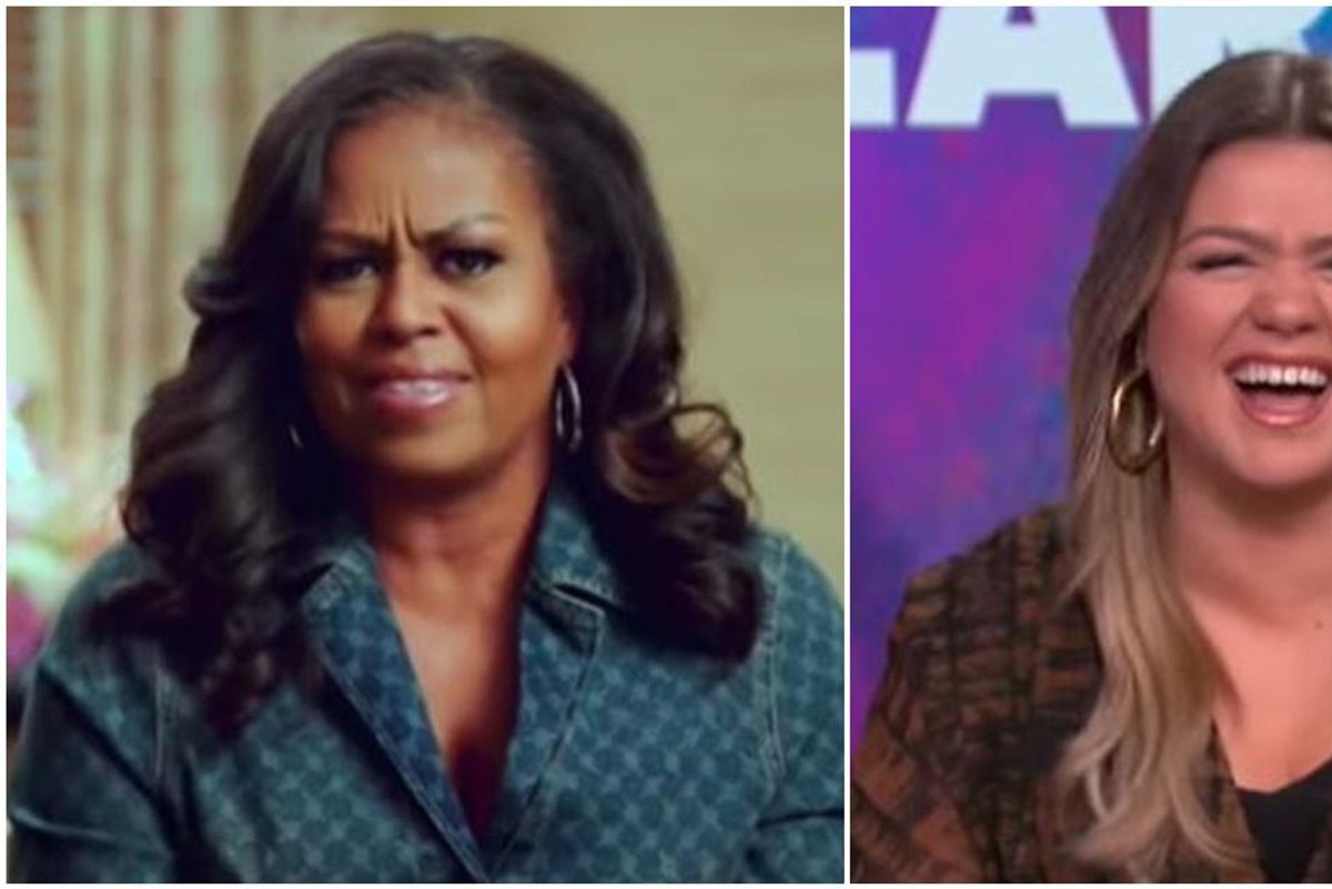 Michelle Obama tells Kelly Clarkson why she loves living the 'empty nester' life