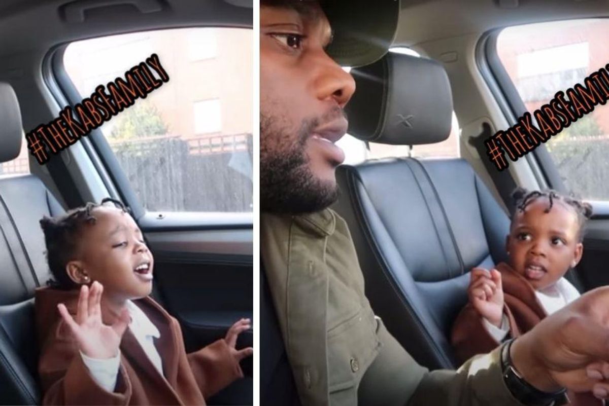 Don't come between this 4-yr-old and her favorite songs—and definitely don't sing them wrong