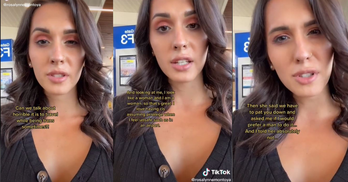 Trans Woman Calls Out TSA In Eye-Opening Video About What It's Like Going Through Airport Security