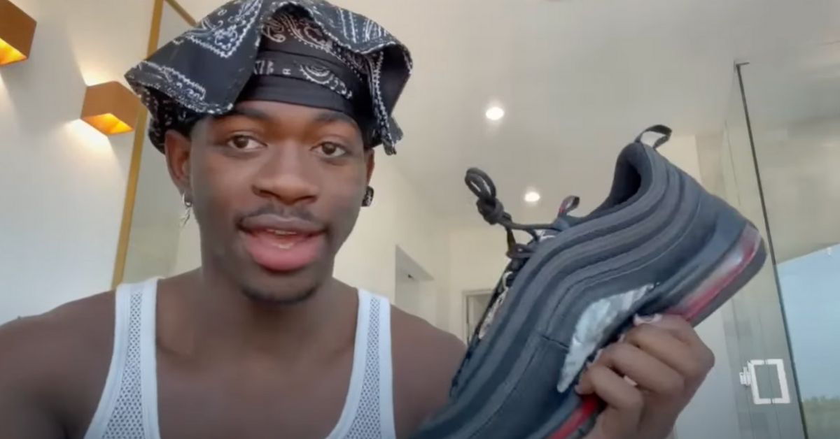 Lil Nas X Epically Trolls Conservatives After They Had A Meltdown Over His New Satan Sneakers