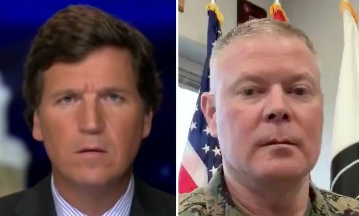 Senior Military Officials Come for Tucker Carlson After He Called Pregnant Service Members 'a Mockery'