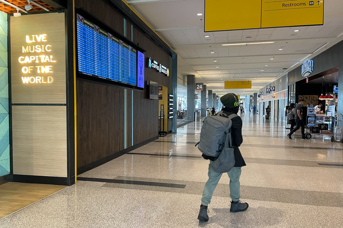 On the eve of spring break, signs of normalcy slowly returning to Austin airport