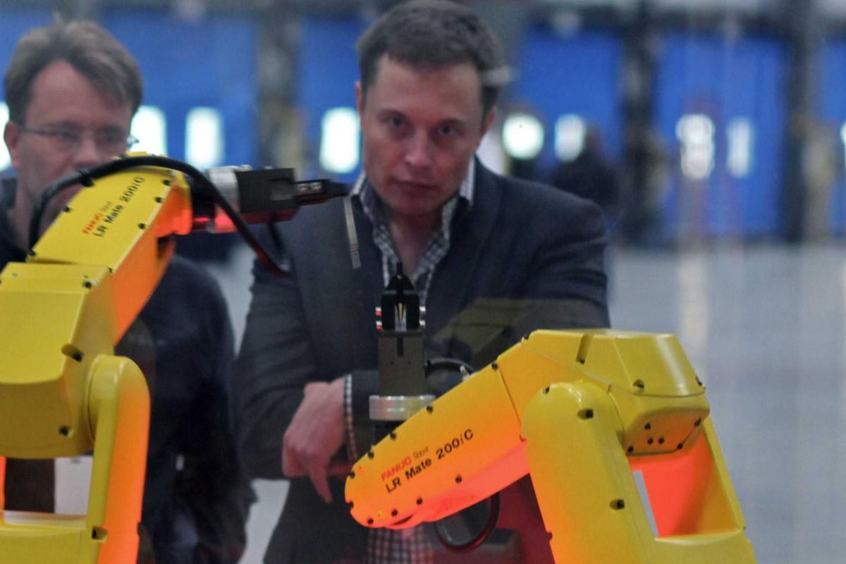 Elon Musk being a technoking