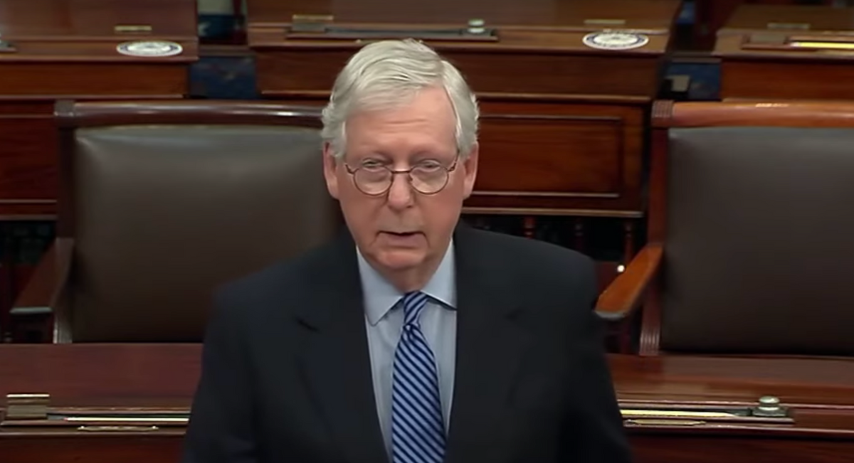 ​McConnell Just Threatened Democrats Not to Overturn the Filibuster—But Twitter Said 'Bring It'
