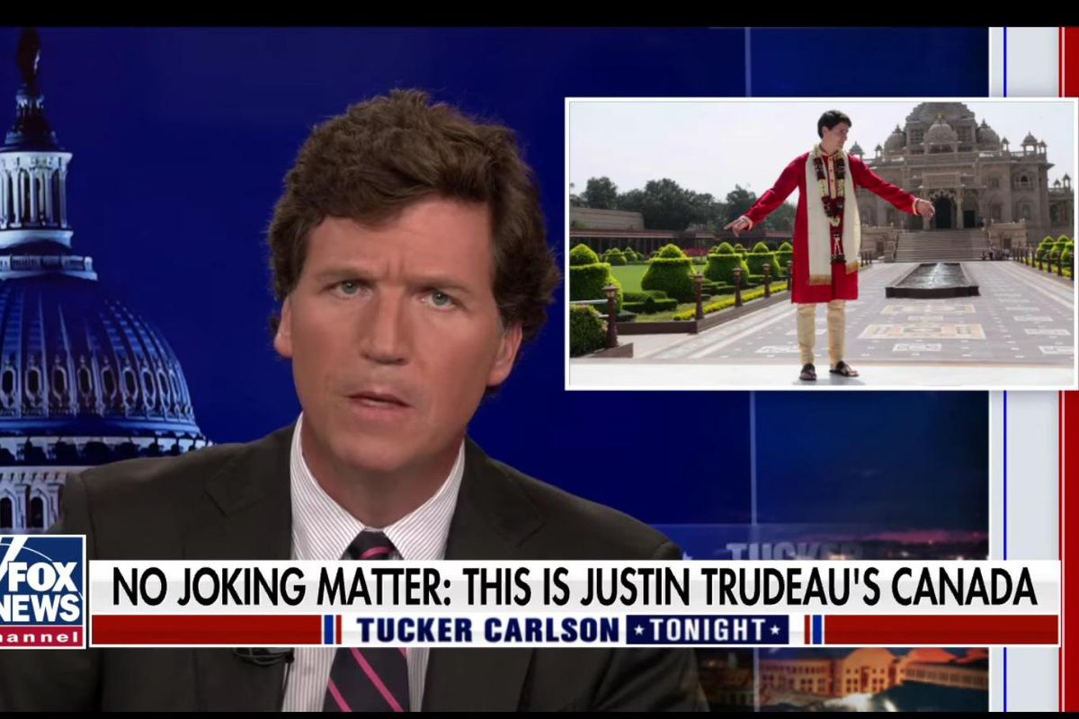 Tucker Carlson Fears Canada's COVID Gulags May Come To America!