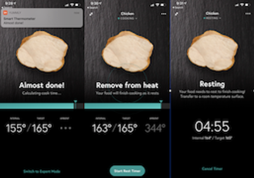 Review Yummly smart thermometer cooked chicken perfectly Gearbrain
