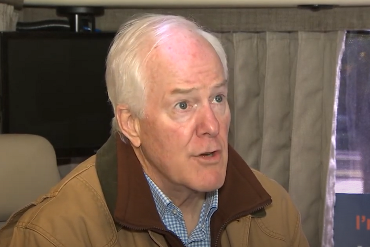 Texas Sen. John Cornyn: Why Can't Joe Biden Be An Abusive Lazy Assh*le Like The Last Guy?