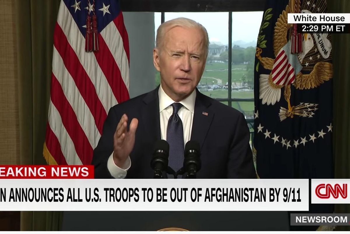Joe Biden Ending Forever War In Afghanistan