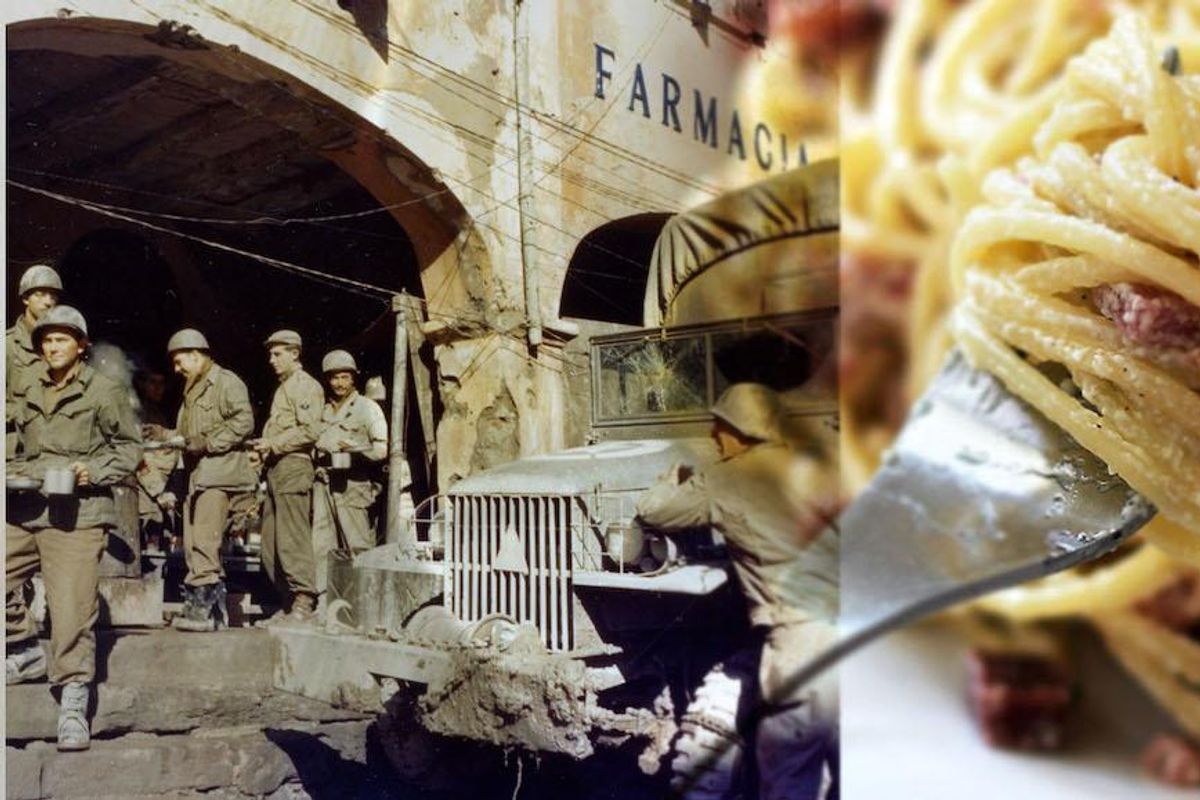 La carbonara, il grande «scippo» di Roma