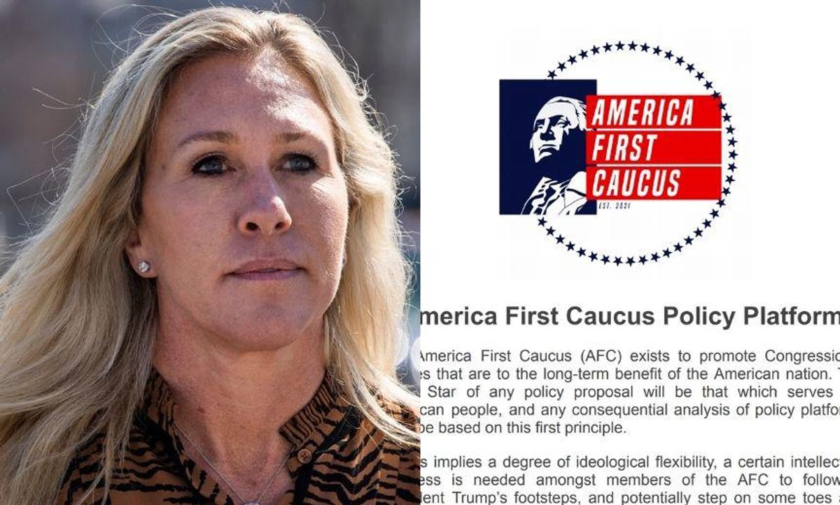 GOP Lawmakers Start 'America First Caucus' Favoring 'Uniquely Anglo-Saxon Political Traditions'