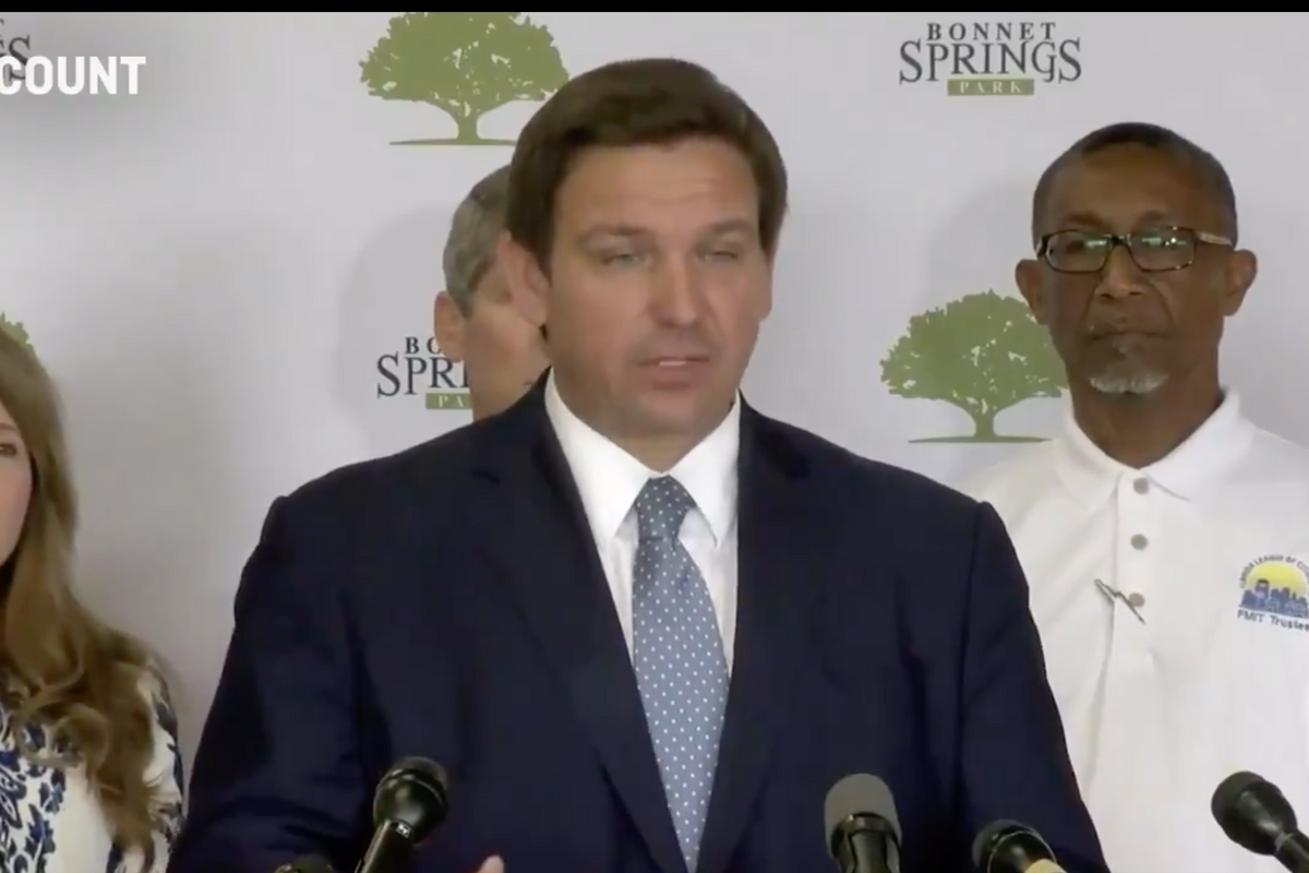 Florida GOP Gov. Ron DeSantis Said More Dumb Stuff About COVID-19 Vaccines