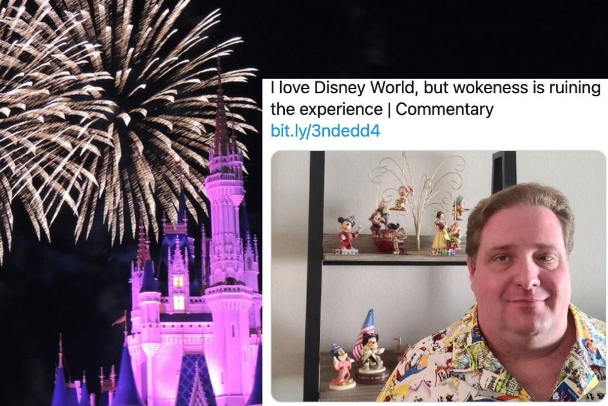 A Disney fan complained that 'wokeness is ruining' the Magic Kingdom and the responses are great