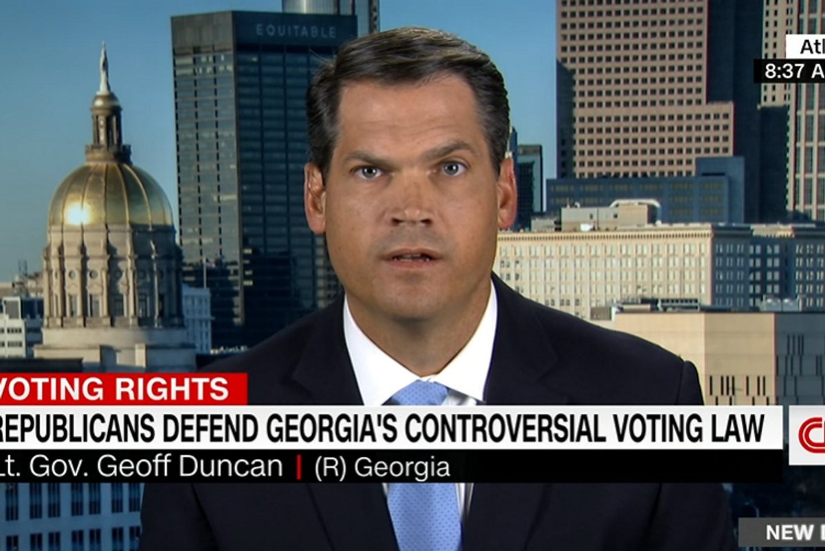 Georgia GOP Lt. Governor: Yeeeeeah, This Is All Because Of Rudy Giuliani's Bullsh*t