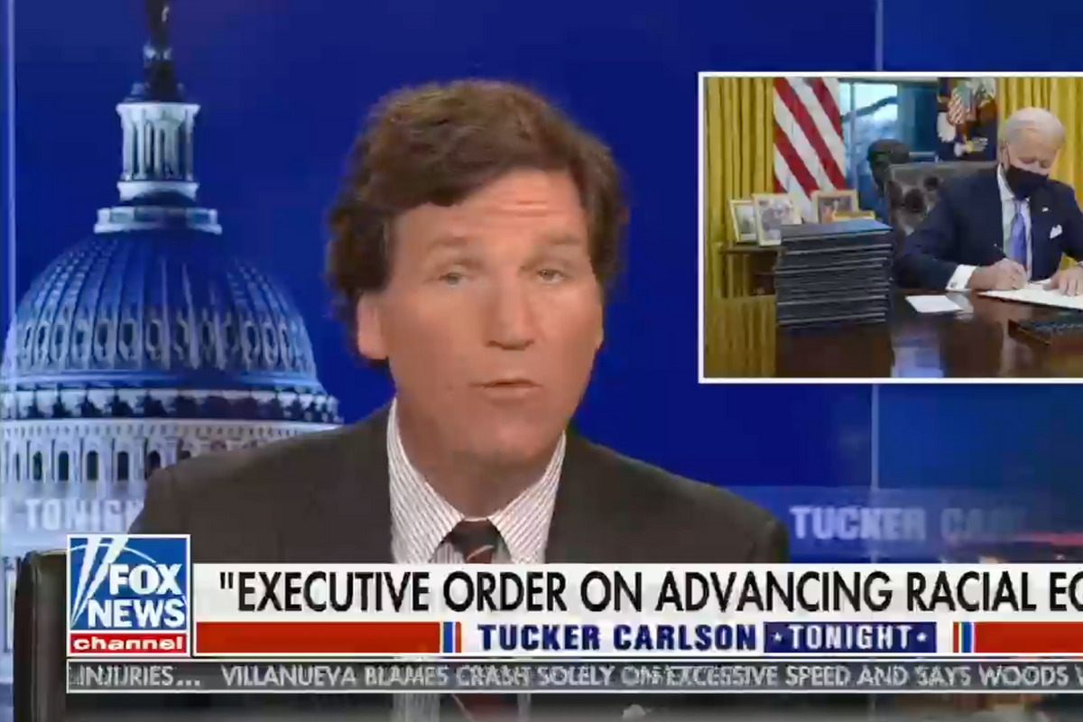 Tucker Carlson Thwarted Once Again By Google Machine, Dictionaries