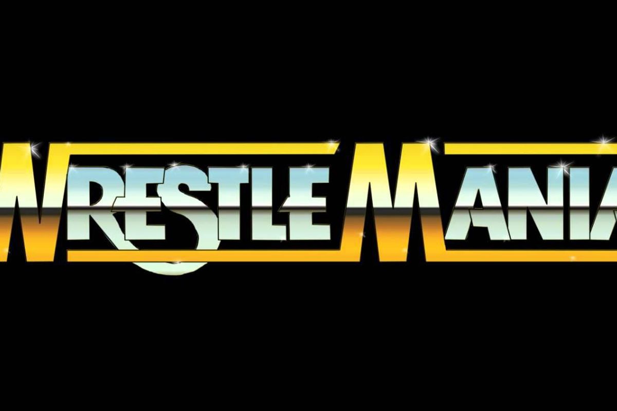 The Vintage Wrestlemania Logo