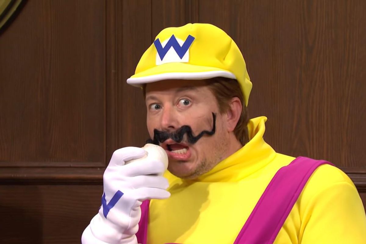 Elon Musk as Wario on SNL