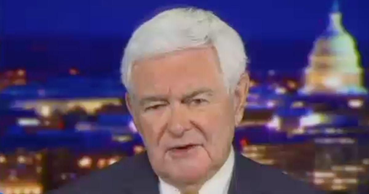 Newt Gingrich Calls Biden 'Deliberately Anti-American' For Allowing LGBTQ+ Pride Flag To Be Flown