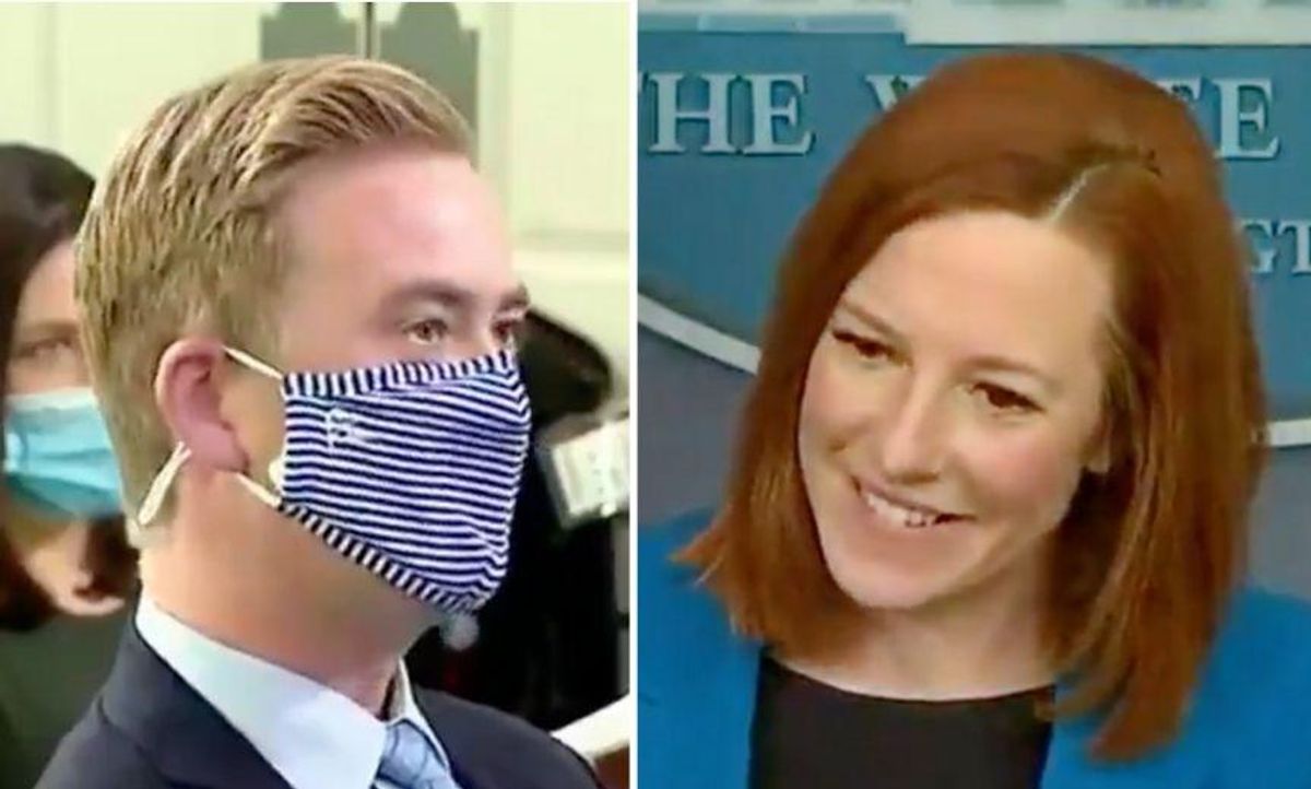 Jen Psaki Destroys Fox News Reporter With a Smile After He Asks Why Biden Wore a Mask During Climate Summit