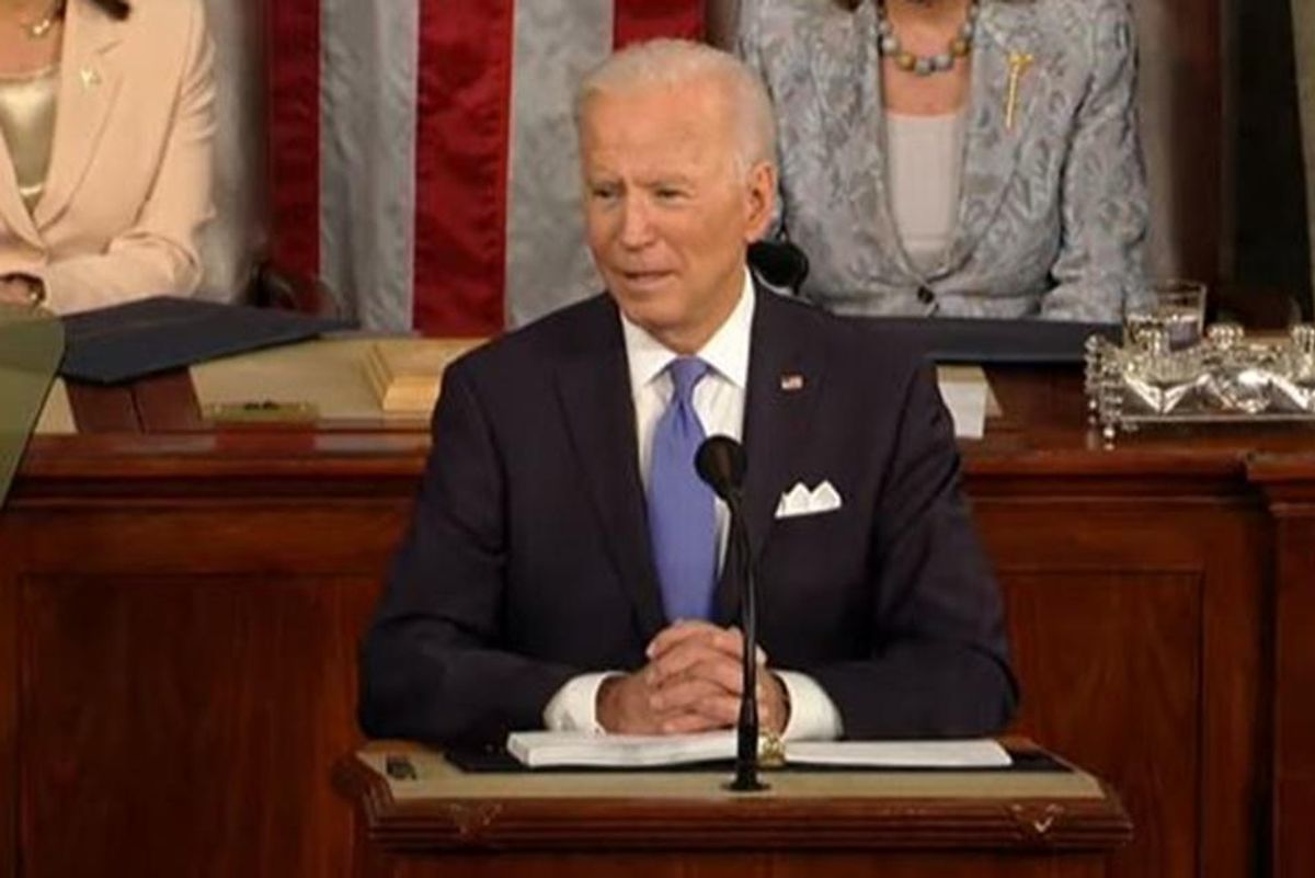 Joe Biden's first congressional address got incredibly high marks from just about everyone