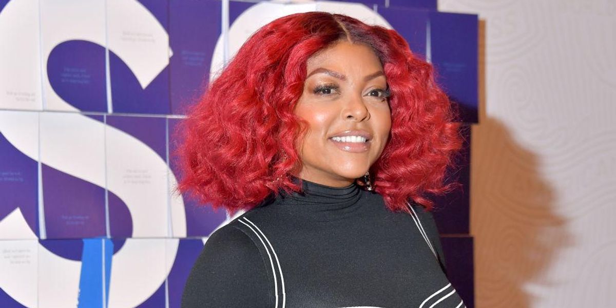 Taraji P. Henson Goes Red & Gets Real About The Salon Experience That Left Her Embarrassed AF