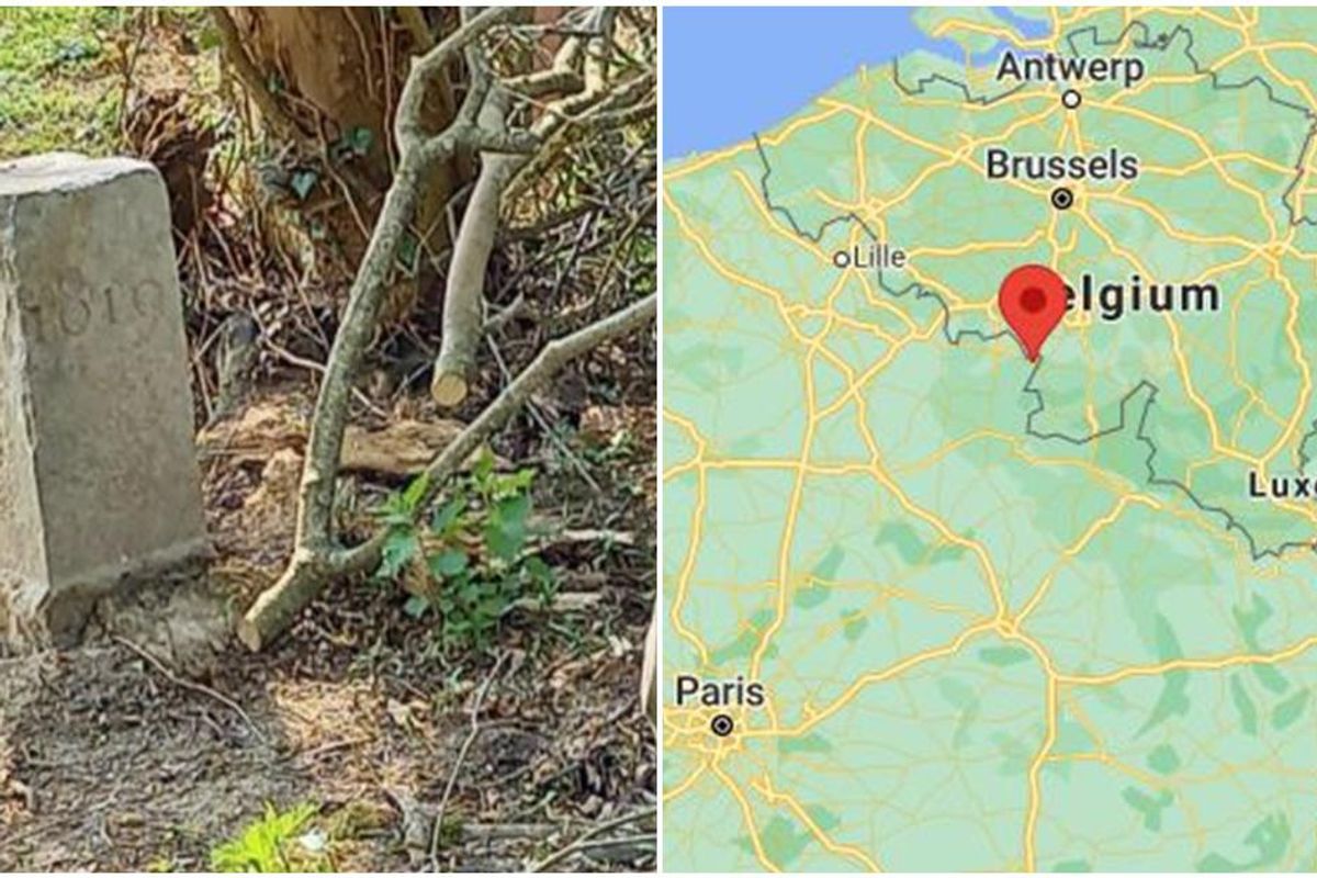A Belgian farmer moved a border stone, unknowingly making France 3,200 square feet smaller