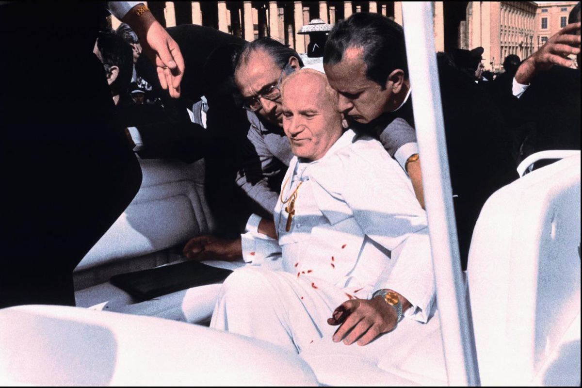attentato papa giovanni paolo II wojtyla