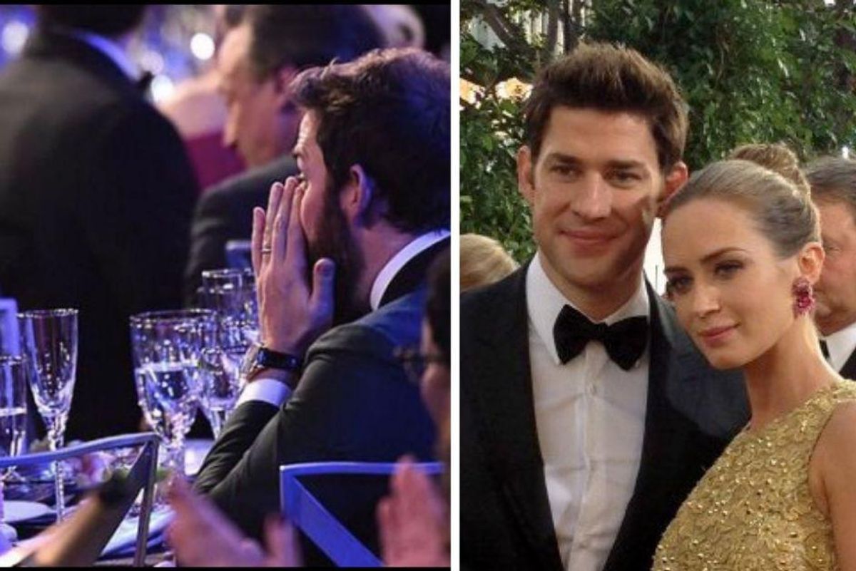Emily Blunt and John Krasinski explain why they're keeping their fame a secret from their kids