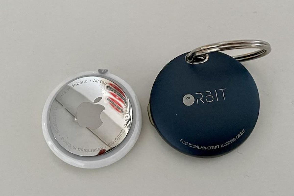 Orbit vs AirTag comparison