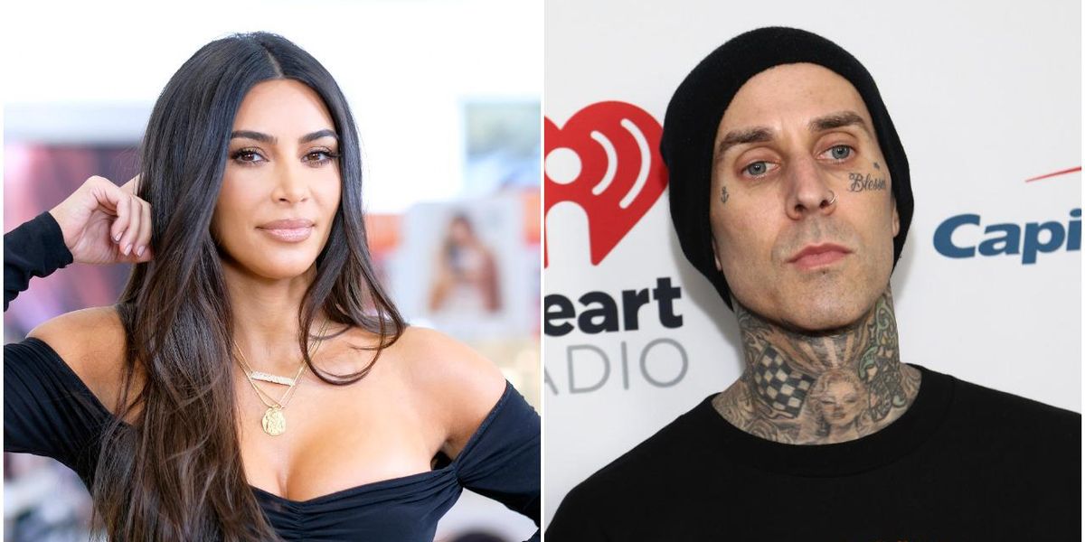 Kim Kardashian Responds to Travis Barker Affair Rumor