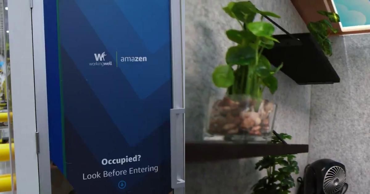Amazon Slammed After Unveiling Small 'ZenBooth' For 'Overwhelmed' Warehouse Employees