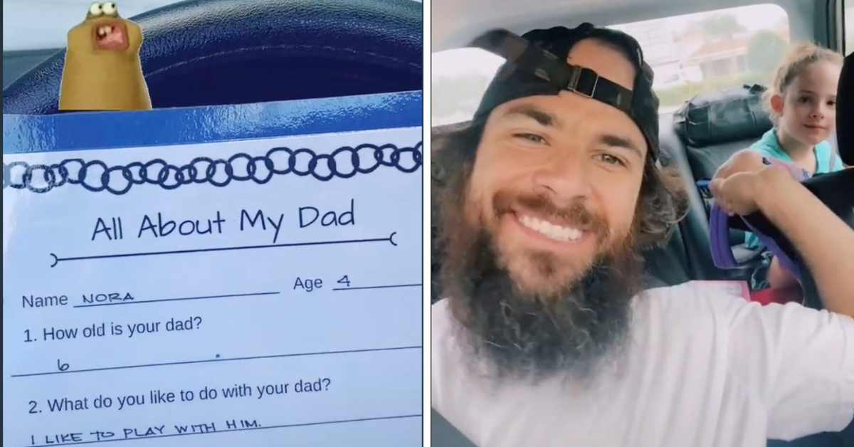 4-Year-Old's Hilarious Attempt At Listing 'Facts' About Her Dad Leaves The Internet In Stitches