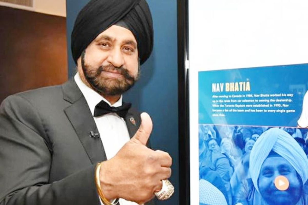 A Sikh man becomes the first fan ever inducted into the NBA Hall of Fame
