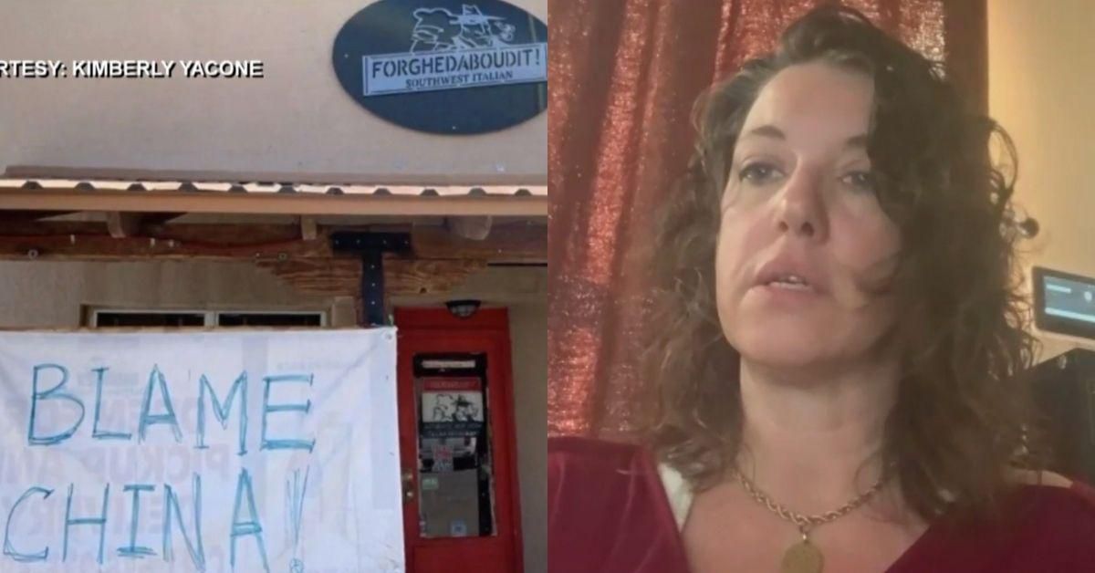 Shuttered New Mexico Restaurant Hit With Flurry Of Negative Reviews Over 'Blame China!' Sign