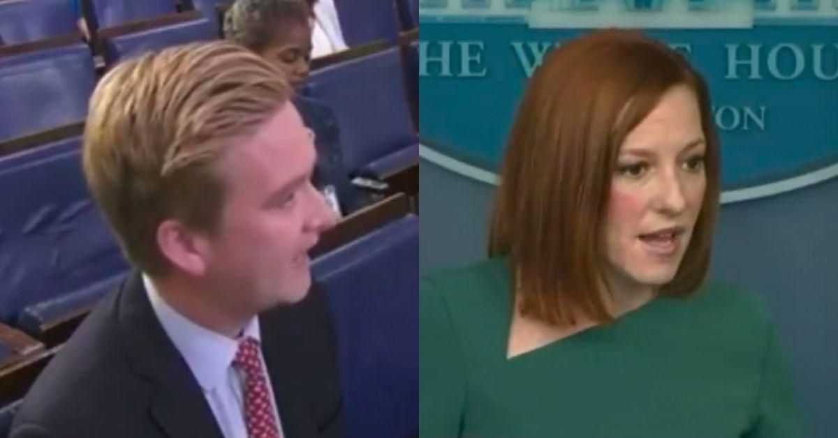 Jen Psaki Schools Fox News Reporter For Asking Her To 'Disprove A Negative' With Conspiracy Question