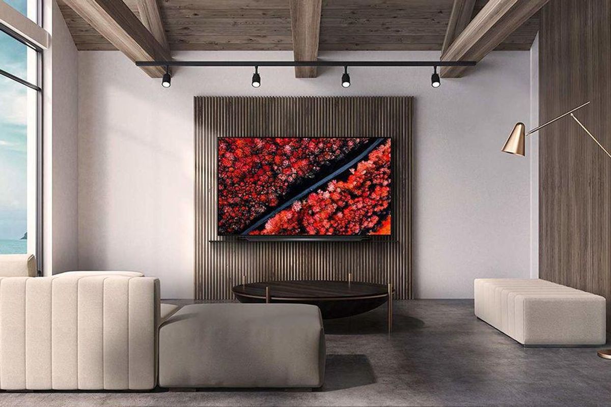 An OLED television from LG