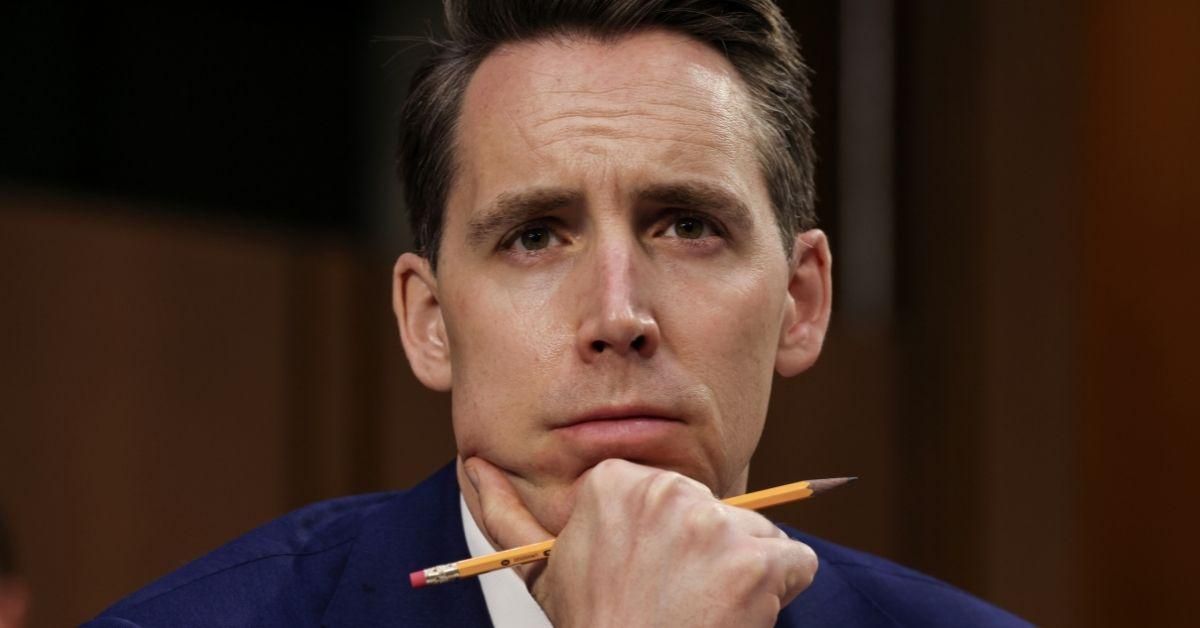 A Veterans Group Just Gave Josh Hawley A Damning New Nickname After His Recent Vote