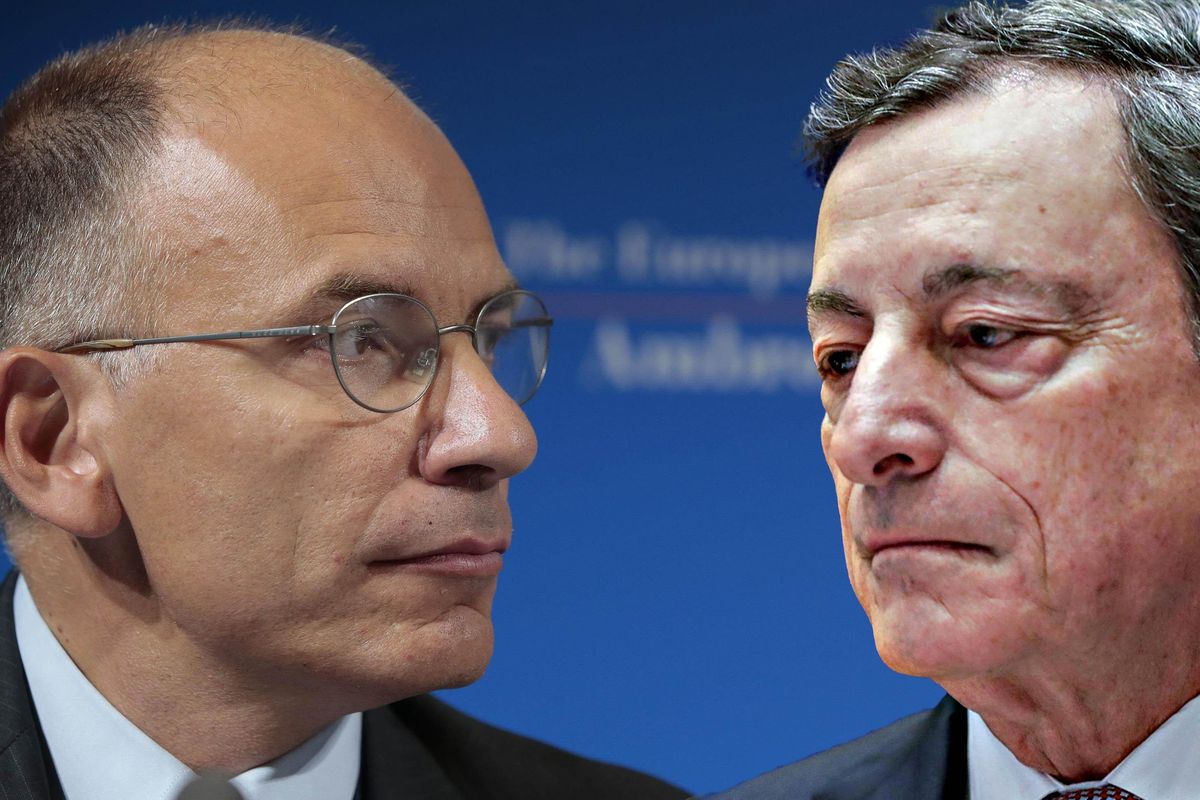Il fisco secondo Draghi smonta l’Ue di Letta