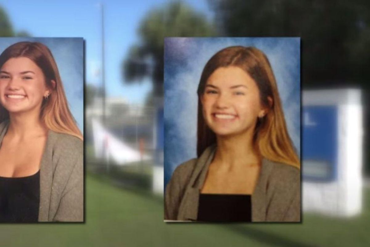 A Florida high school photoshopped all traces of cleavage out of girls' yearbook photos