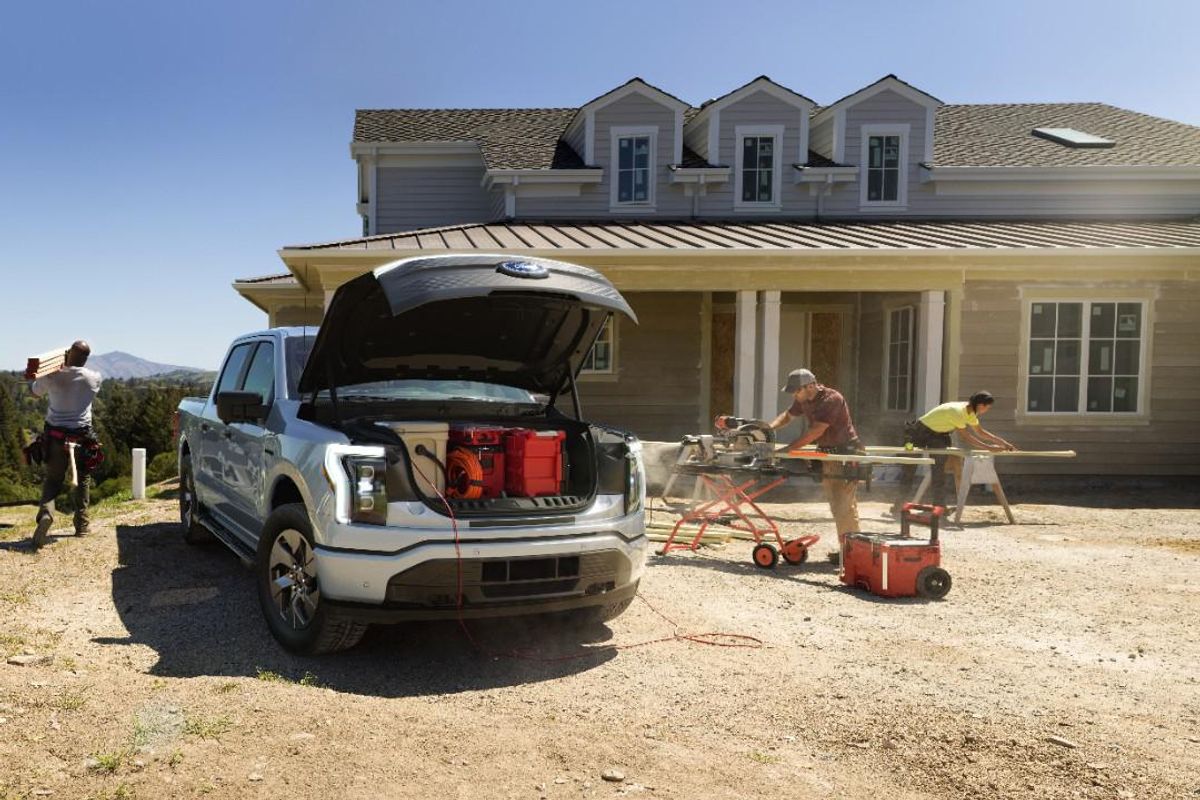 Ford F-150 Lightning Pro electric truck