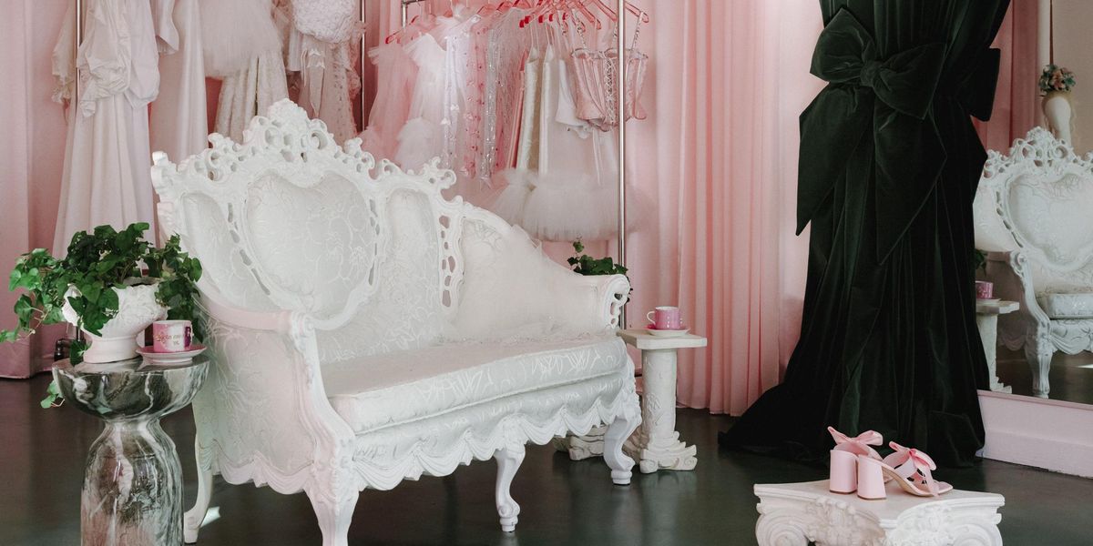 Wiederhoeft's First Bridal Studio Is a Dreamy Life-Size Music Box