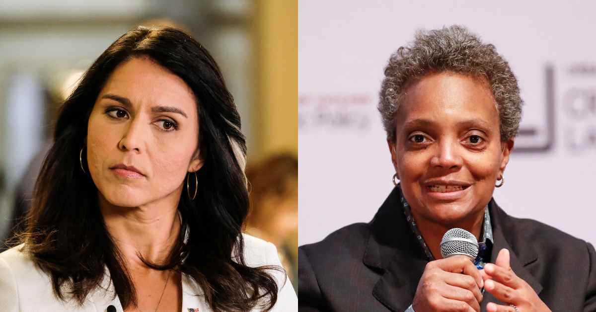 Tulsi Gabbard Absurdly Accuses Chicago Mayor Of 'Anti-White Racism' For Offering BIPOC Reporters Interviews