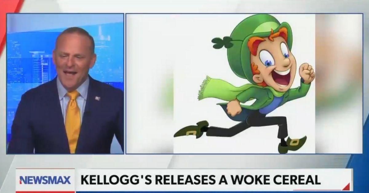 Newsmax Host Speculates The Lucky Charms Leprechaun Is Gay In Homophobic Rant