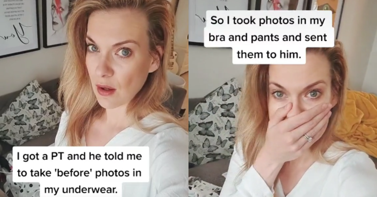 Woman Mortified After Sending Her Personal Trainer Underwear Photos—Much To His Girlfriend's Dismay