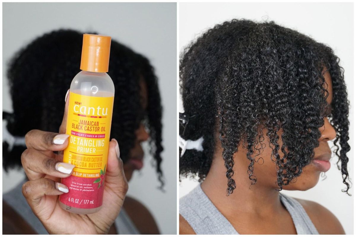 Cantu Jamaican Black Castor Oil Detangling Primer xoNecole Women's