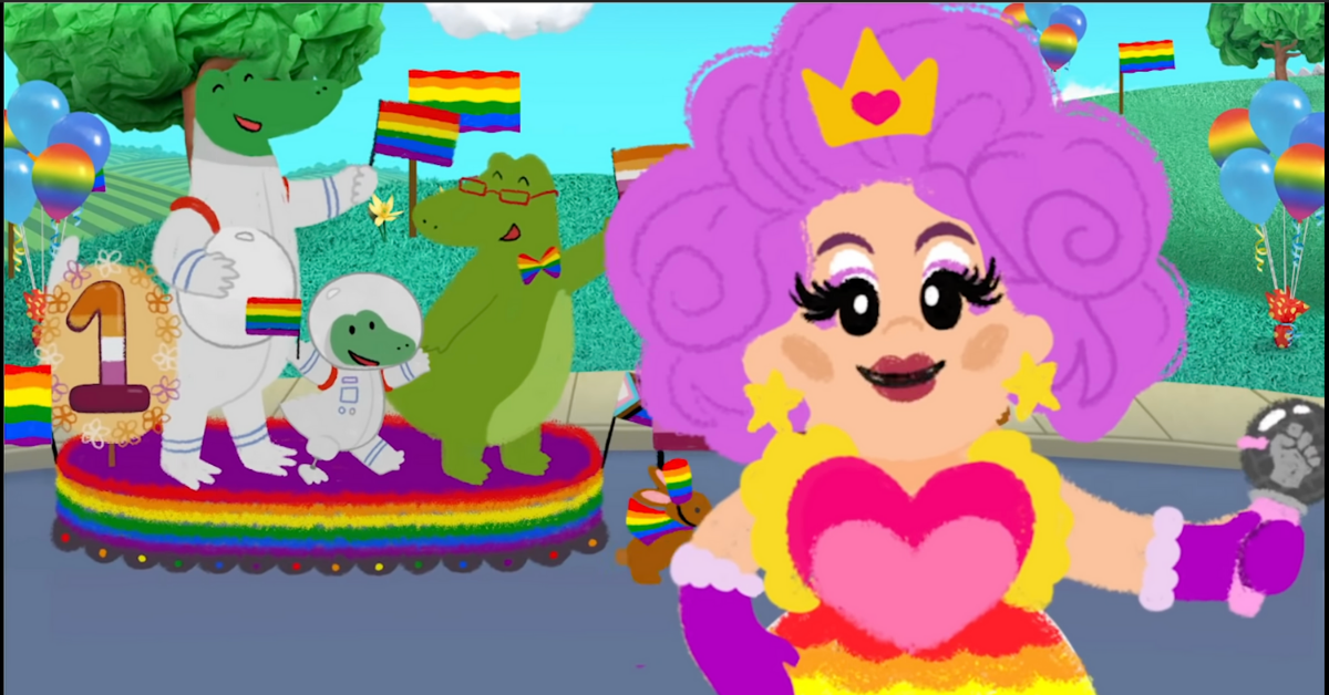 Conservatives Melt Down After 'Blue's Clues' Features Virtual Pride Parade Hosted By Drag Queen
