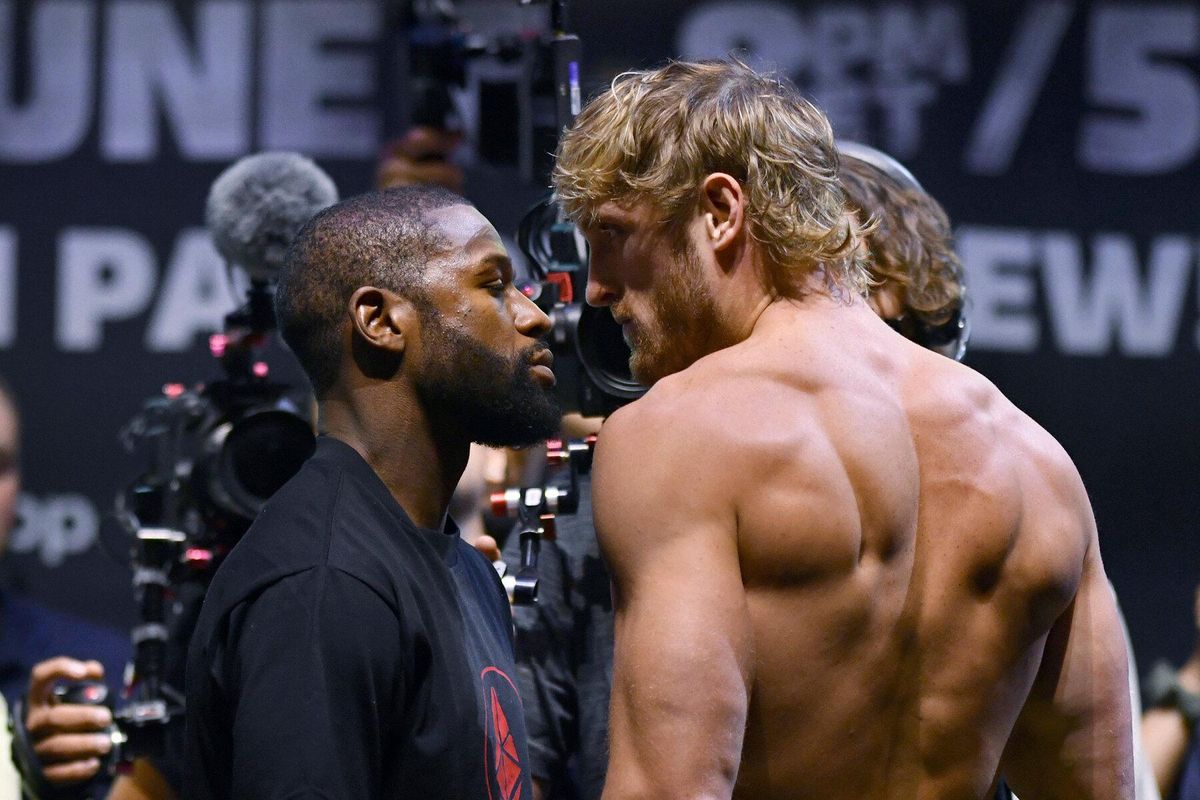Floyd Mayweather and Logan Paul