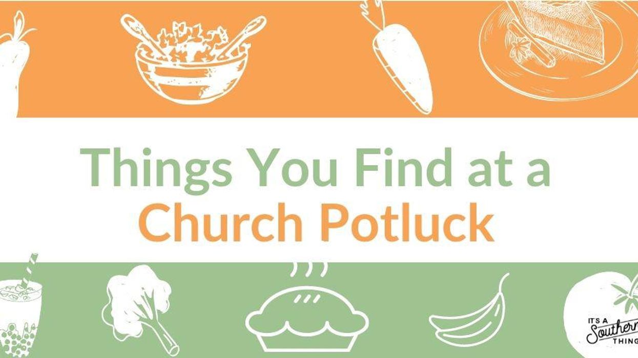 Things you'll see at every church potluck