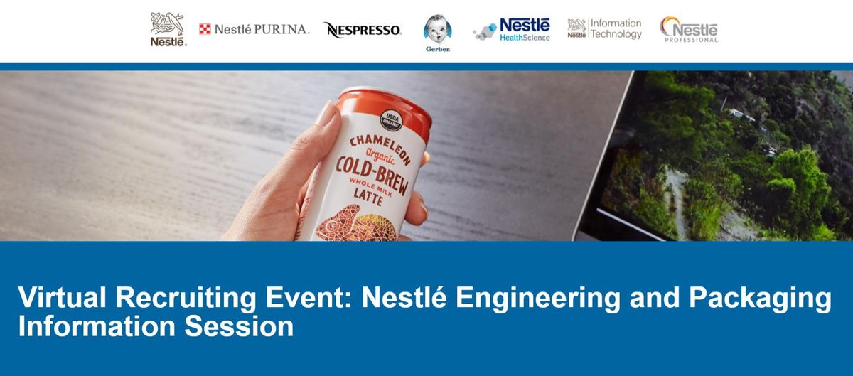 Nestlé: Virtual Recruiting Event